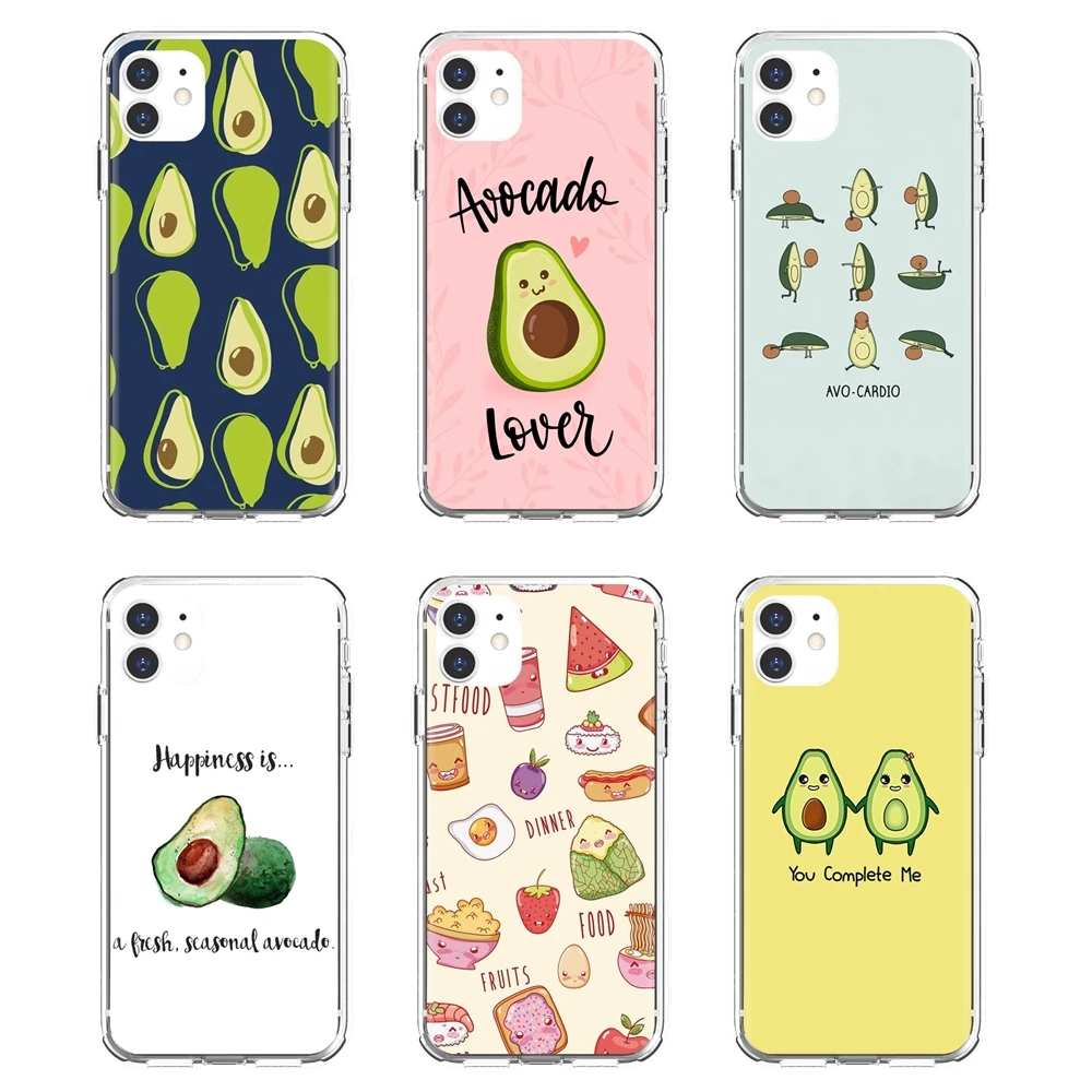 For iPod Touch iPhone 10 11 12 Pro 4S 5S SE 5C 6 6S 7 8 X XR XS Plus Max 2020 Cute-Avocado-Food Soft Transparent Shell Case
For iPod Touch iPhone 10 11 12 Pro 4S 5S SE 5C 6 6S 7 8 X XR XS Plus Max 2020 Cute-Avocado-Food Soft Transparent Shell Case