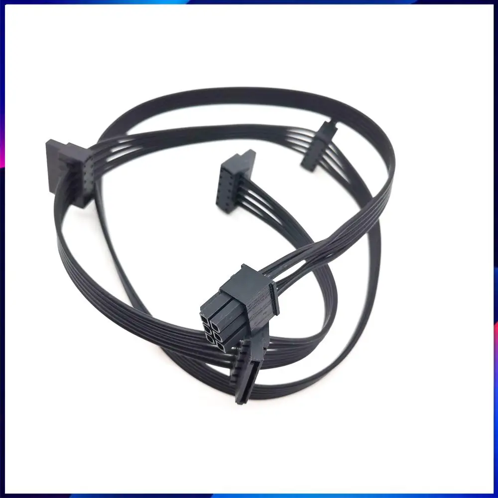PCI-E 6Pin Male 1to4 SATA 15Pin Power Supply Cable Port Multiplier for CORSAIR RMx Series RM1000x RM850x RM750X RM650x RM550x
PCI-E 6Pin Male 1to4 SATA 15Pin Power Supply Cable Port Multiplier for CORSAIR RMx Series RM1000x RM850x RM750X RM650x RM550x