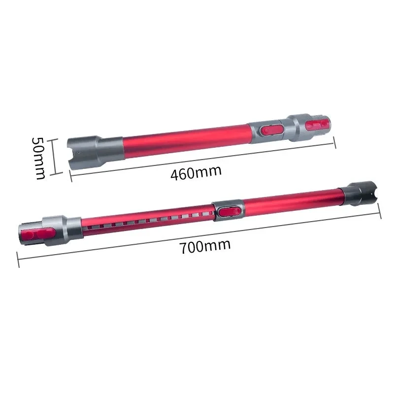 Для пылесоса Dyson V7/8/10/11, удлинительная труба, фитинги из нержавеющей стали, телескопическая прямая труба 
Для пылесоса Dyson V7/8/10/11, удлинительная труба, фитинги из нержавеющей стали, телескопическая прямая труба