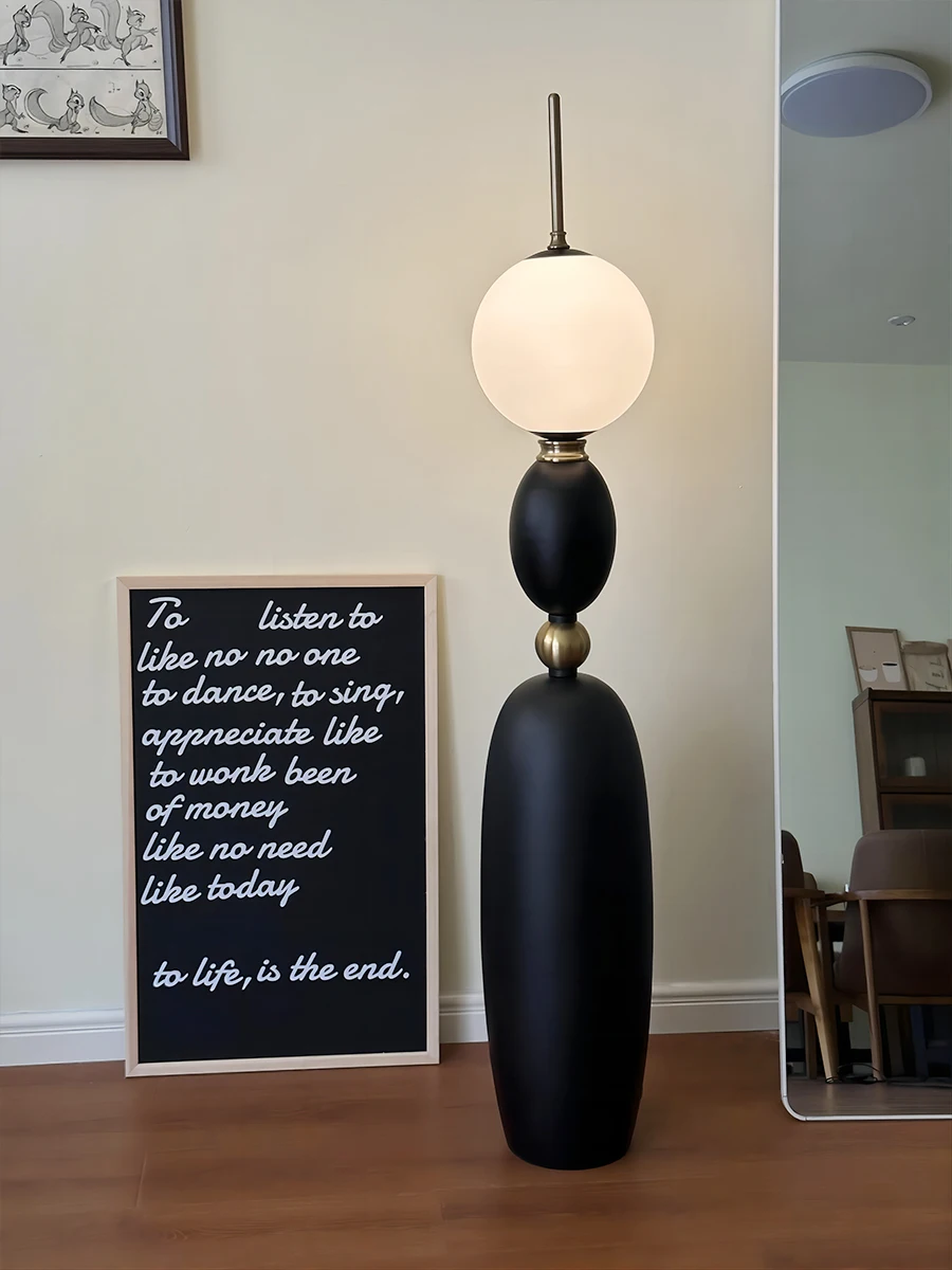 Italian Designer Middle-Ancient Art Gourd Floor Lamp Bauhaus Living Room Bedroom Sofa Vertical Corner Lamp
Italian Designer Middle-Ancient Art Gourd Floor Lamp Bauhaus Living Room Bedroom Sofa Vertical Corner Lamp
