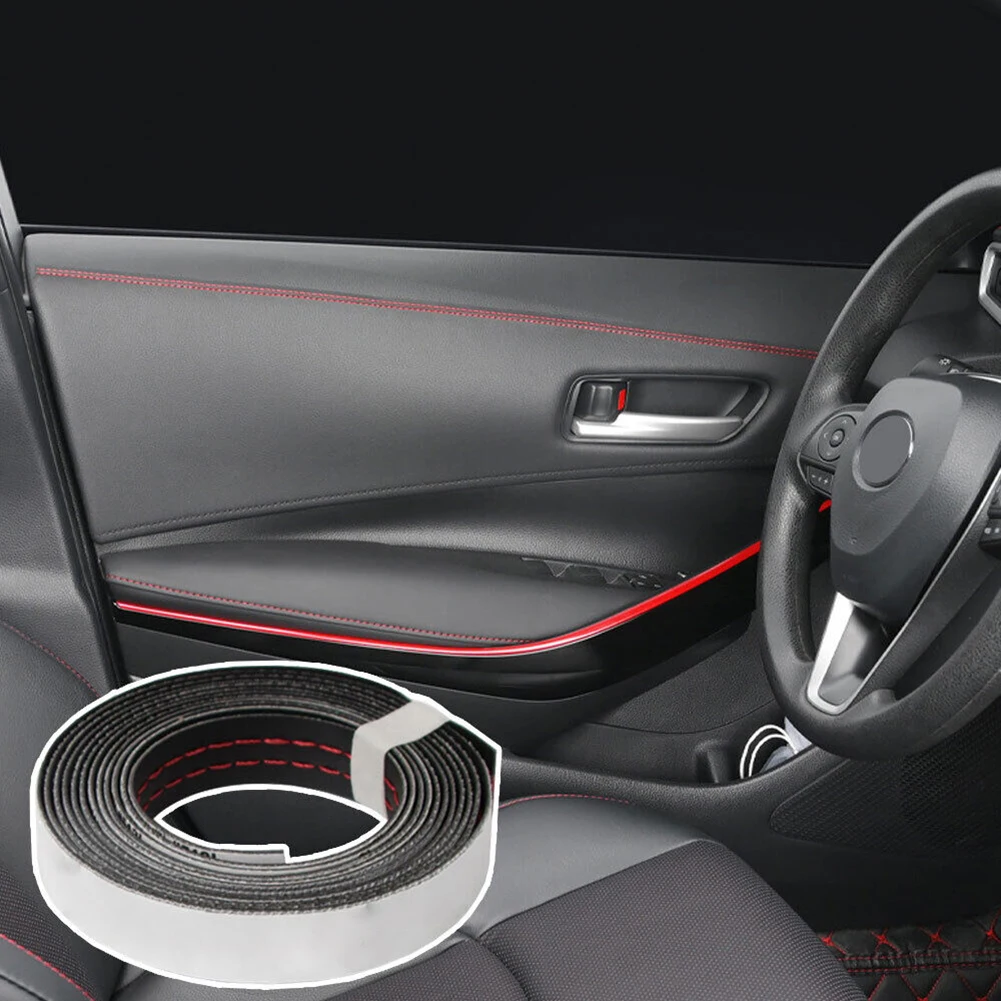 Parts Moulding Trim Strip 1.5CM Width 2M 2M Length Accessories Car Dashboard Decor Fittings PU Leather Brand New
Parts Moulding Trim Strip 1.5CM Width 2M 2M Length Accessories Car Dashboard Decor Fittings PU Leather Brand New