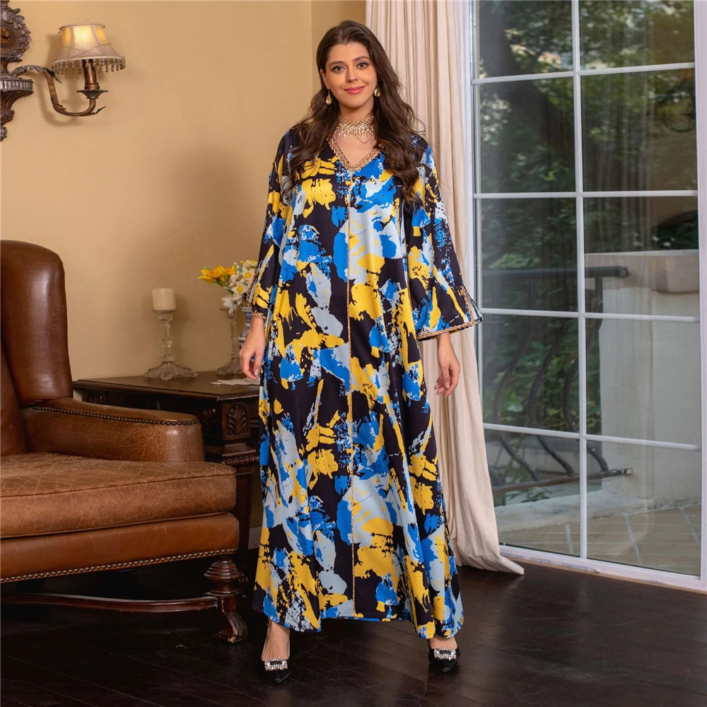 MD Elegant Dresses For Women 2023 New African Print Chiffon Boubou Muslim Abayas Ankara Kaftan Robe Pary Wedding Africaine Gowns
MD Elegant Dresses For Women 2023 New African Print Chiffon Boubou Muslim Abayas Ankara Kaftan Robe Pary Wedding Africaine Gowns