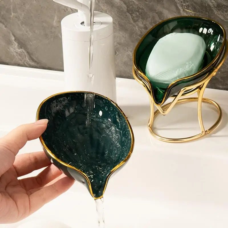 Light Luxury Soap Box Soap Box Soap Dish Drain Water Free Punching Storage Rack Household Soap Dish Tray Creative Soap Holder
Light Luxury Soap Box Soap Box Soap Dish Drain Water Free Punching Storage Rack Household Soap Dish Tray Creative Soap Holder