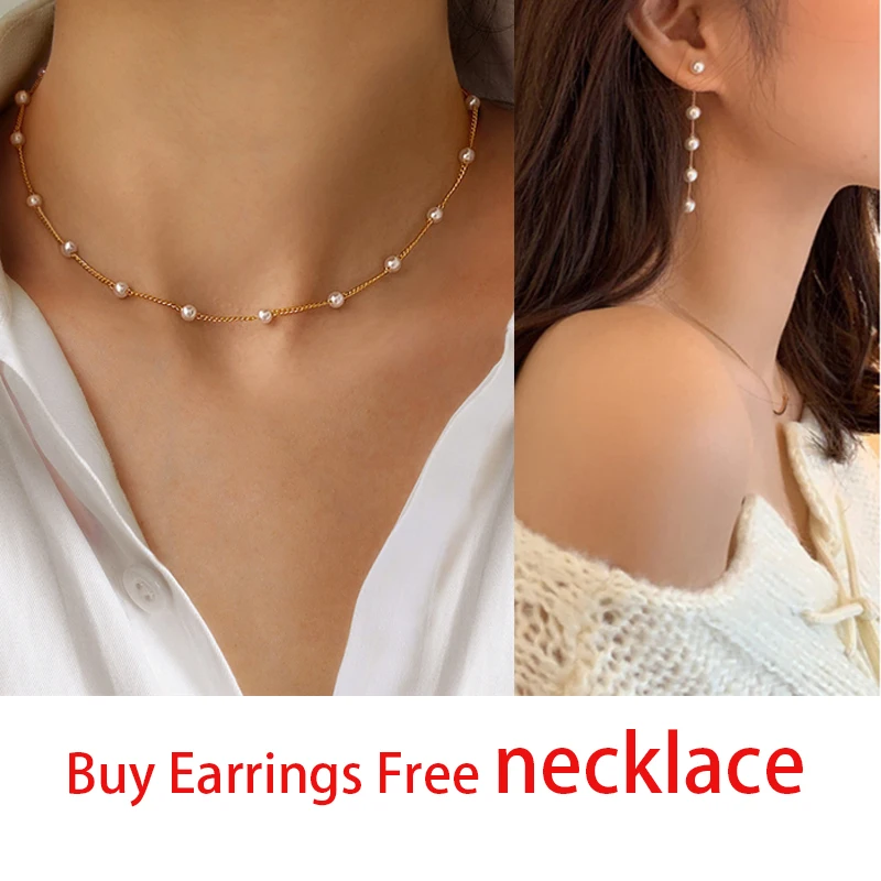 Trend Simulation Pearl tassel Earrings for women White Round Pearl Wedding Pendant Earrings Fashion Korean Jewelry Earrings
Trend Simulation Pearl tassel Earrings for women White Round Pearl Wedding Pendant Earrings Fashion Korean Jewelry Earrings
