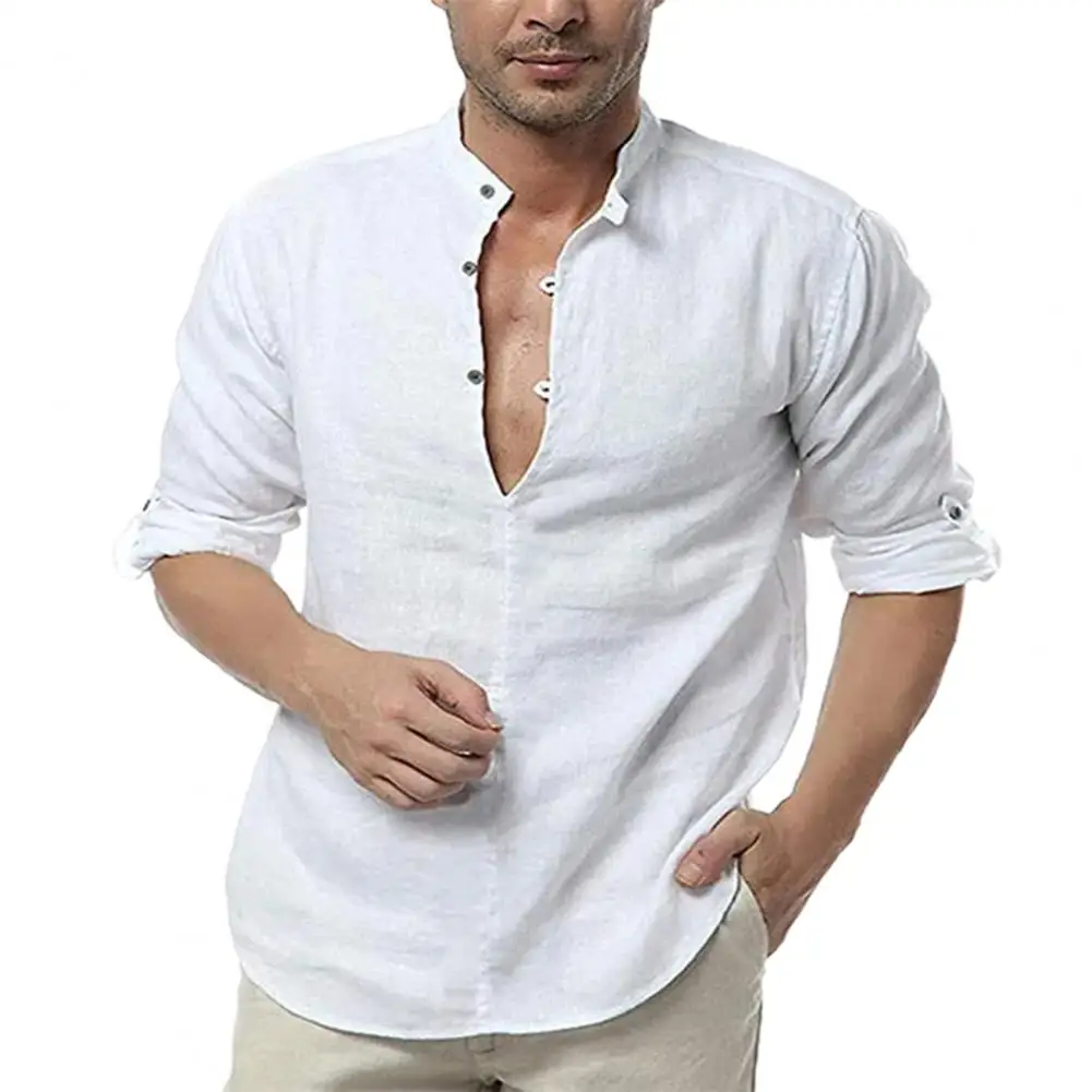Stylish Men Top Fine Stitching Holiday Style Relaxed Fit Buttons Shirt Male Beach Shirt Beachwear
Stylish Men Top Fine Stitching Holiday Style Relaxed Fit Buttons Shirt Male Beach Shirt Beachwear