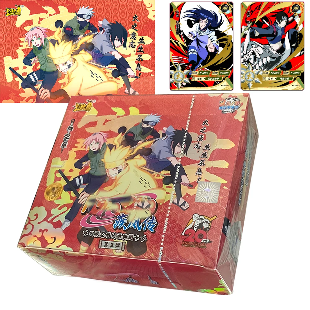New Kayou Narutoss Collection Cards Uzumaki Sasuke Haruno Sakura Kakashi TCG Trading Card Game For Children Birthday Gift Toy
New Kayou Narutoss Collection Cards Uzumaki Sasuke Haruno Sakura Kakashi TCG Trading Card Game For Children Birthday Gift Toy