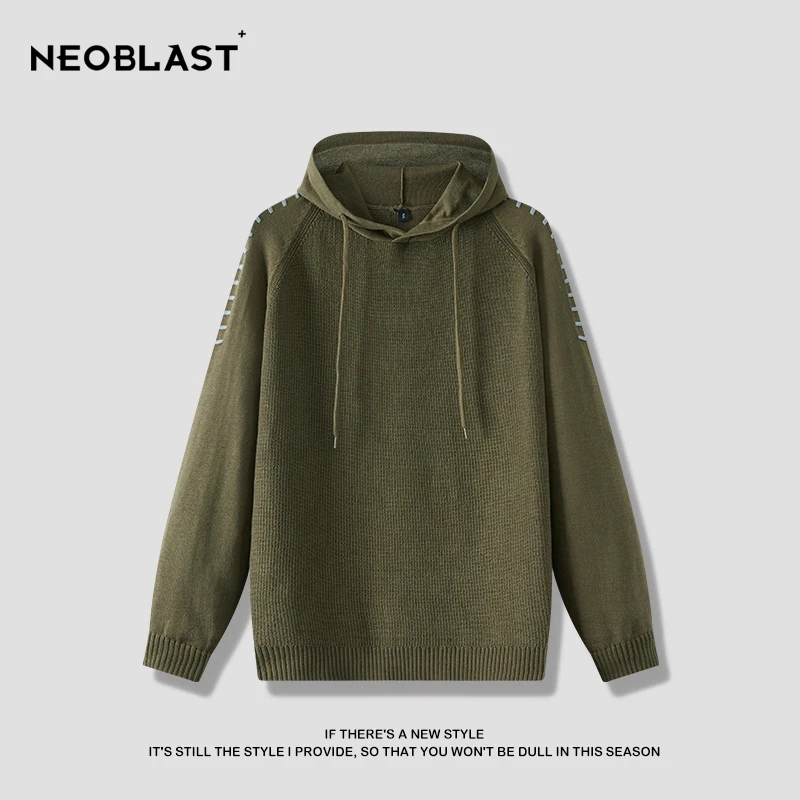 Men Solid Sweaters Army Green Knit Sweatshirt Simple Pullover Hooded Jersey Loose Jumper 2022 Basic Coats Winter Clothing
Men Solid Sweaters Army Green Knit Sweatshirt Simple Pullover Hooded Jersey Loose Jumper 2022 Basic Coats Winter Clothing