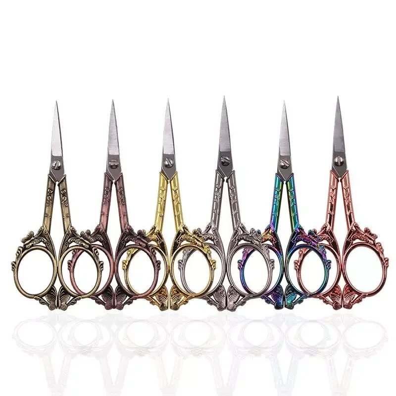 Retro Needlework Tailor Scissors Antique Vintage Thread Embroidery Scissors For Sewing Supplies Stainless Steel Scissors Tool
Retro Needlework Tailor Scissors Antique Vintage Thread Embroidery Scissors For Sewing Supplies Stainless Steel Scissors Tool