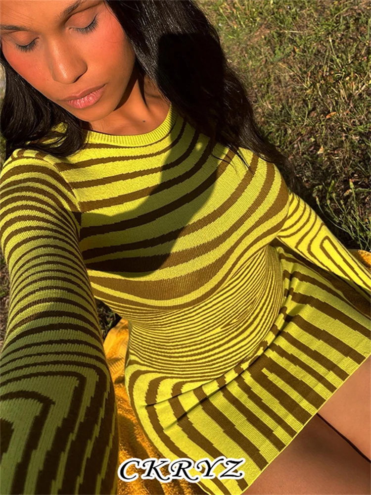 Ckryz-Women's Long Sleeve O-Neck Sexy Bodycon Party Mini Dresses, New Fashion, Vacation Clubwear, Autumn Outfits, Y2K
Ckryz-Women's Long Sleeve O-Neck Sexy Bodycon Party Mini Dresses, New Fashion, Vacation Clubwear, Autumn Outfits, Y2K