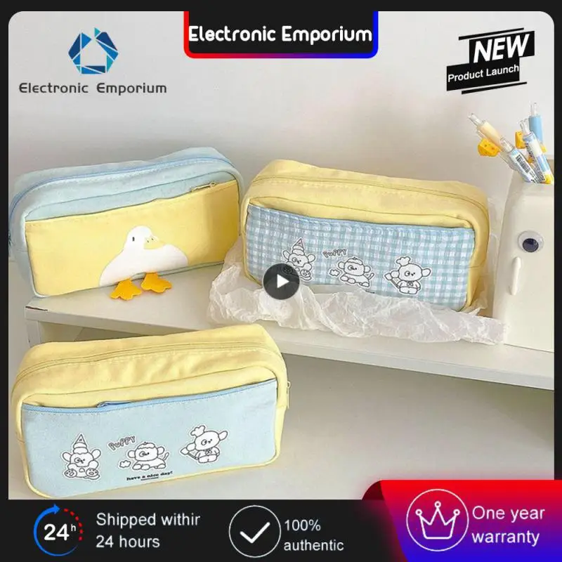 High Capacity Pencil Case Compact Size Japanese-style Actual Has Many Uses Polychromatic Stationary Stylish Design High Quality
High Capacity Pencil Case Compact Size Japanese-style Actual Has Many Uses Polychromatic Stationary Stylish Design High Quality