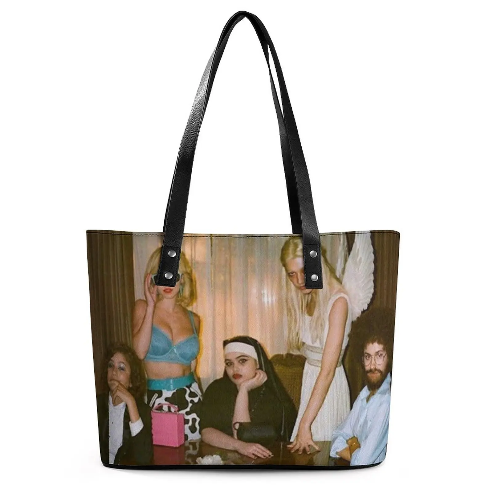 Euphoria Handbags Drama Tv Series Pocket Tote Bag Streetwear PU Leather Shoulder Bag Student Work Designer Shopper Bags
Euphoria Handbags Drama Tv Series Pocket Tote Bag Streetwear PU Leather Shoulder Bag Student Work Designer Shopper Bags