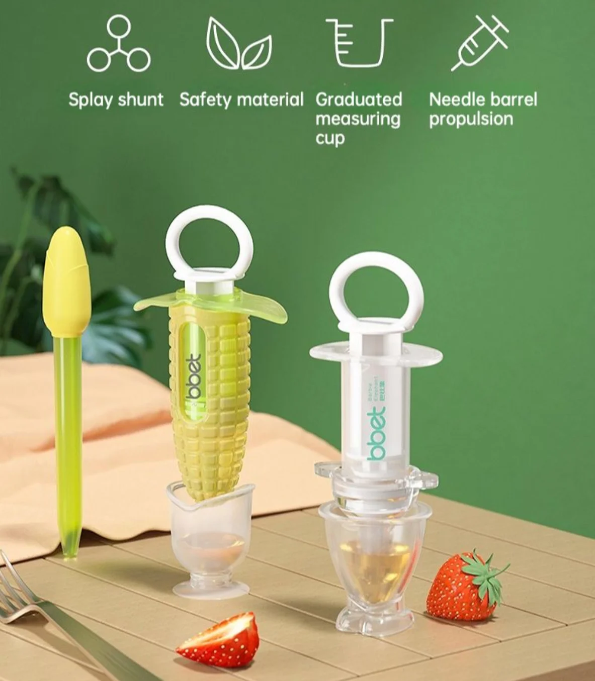 bbet Anti-choking Syringe Dropper Newborn Baby Medicine Feeder 
bbet Anti-choking Syringe Dropper Newborn Baby Medicine Feeder
