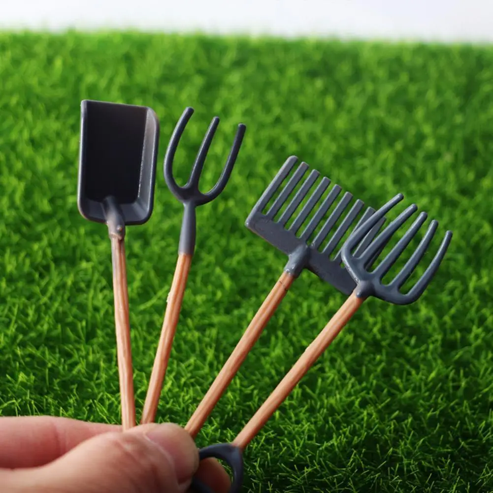 1Set Shovel Model Simulated Plastic Lovely Dollhouse Shovel Iron Rake Model Dollhouse Shovel for Ornament 
1Set Shovel Model Simulated Plastic Lovely Dollhouse Shovel Iron Rake Model Dollhouse Shovel for Ornament