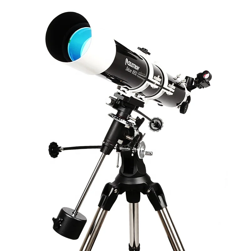 

Celestron астрономический телескоп Deluxe 80 EQ с треногой телескоп астрономический Профессиональный селестрон астромастер