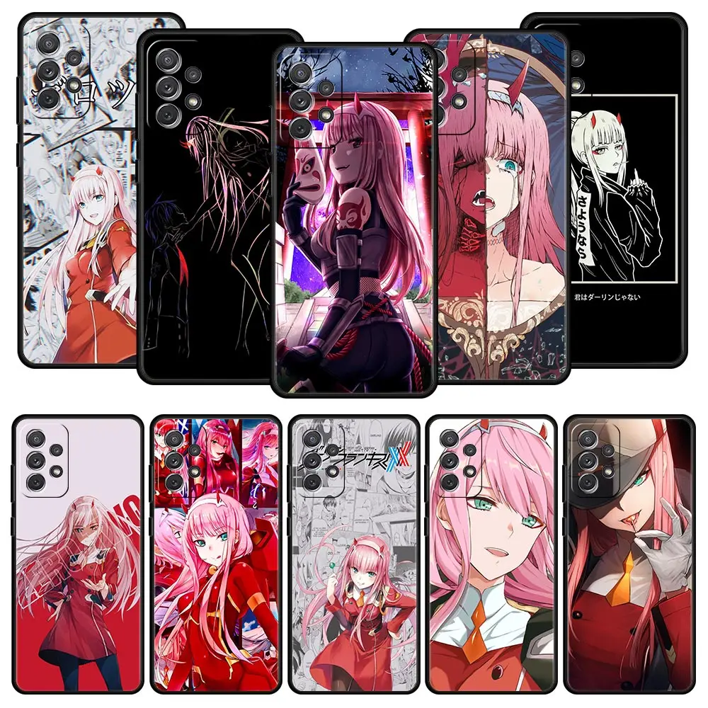 

Zero Two Darling In The Franxx Phone Case For Samsung Galaxy A13 A52 A33 5G A53 A73 A23 A03s A21s A51 A71 A31 A11 A41 M31 Cover