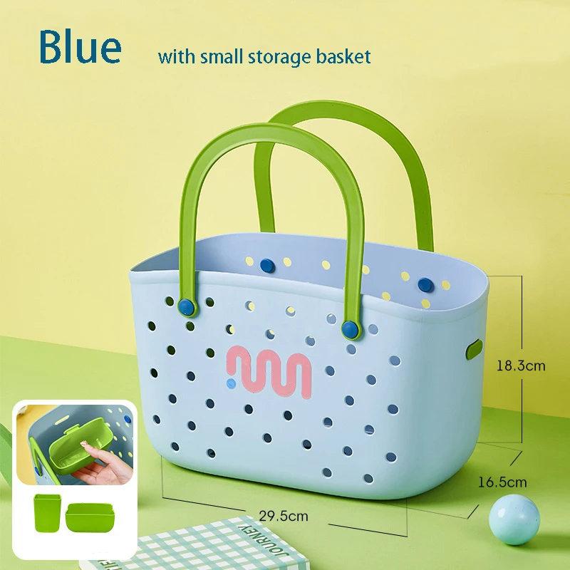 Пластиковые корзины для хранения с ручками, быстро сохнет, с дренажными отверстиями, корзина для душа, полка, корзина, органайзеры для ванной, пляжа
Пластиковые корзины для хранения с ручками, быстро сохнет, с дренажными отверстиями, корзина для душа, полка, корзина, органайзеры для ванной, пляжа