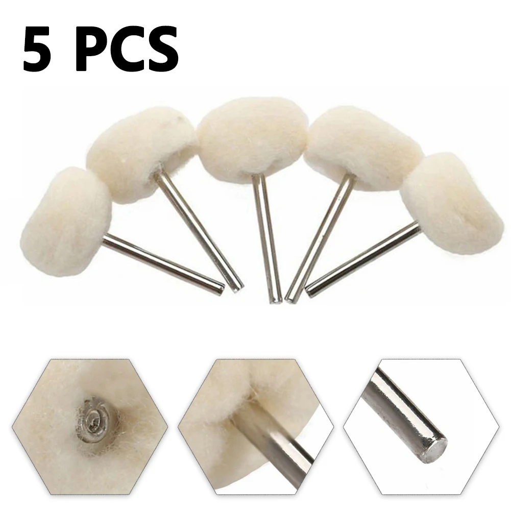 5pcs 2.35mm Wool Polishing Brush Head Finishing Ball Wheels Buffing Grinding Removing Burr Rust Electric Rotary Tool Access
5pcs 2.35mm Wool Polishing Brush Head Finishing Ball Wheels Buffing Grinding Removing Burr Rust Electric Rotary Tool Access