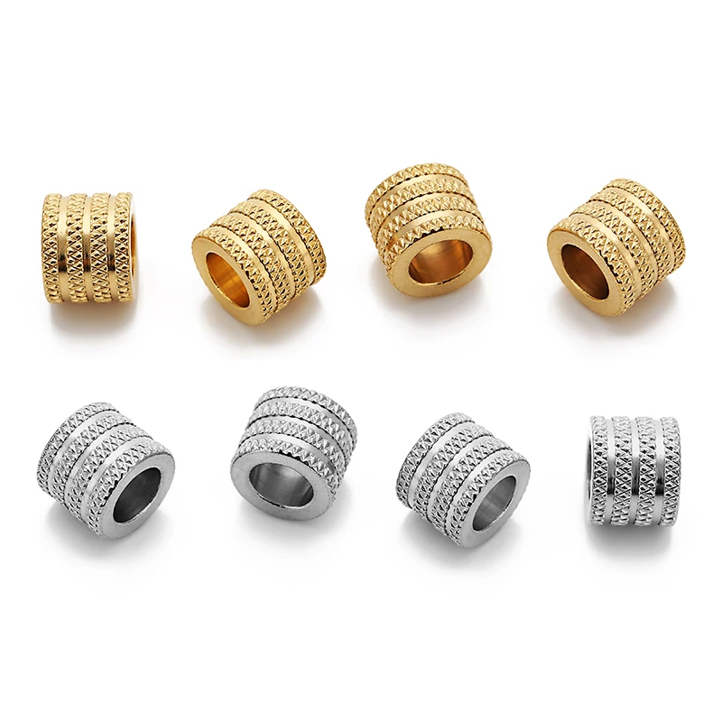 10pcs 3 4 5 6mm Gold Stainless Steel Large Hole Loose Spacer Beads Charm for DIY Bracelet Necklace Jewelry Making Supplies Bolkk
10pcs 3 4 5 6mm Gold Stainless Steel Large Hole Loose Spacer Beads Charm for DIY Bracelet Necklace Jewelry Making Supplies Bolkk