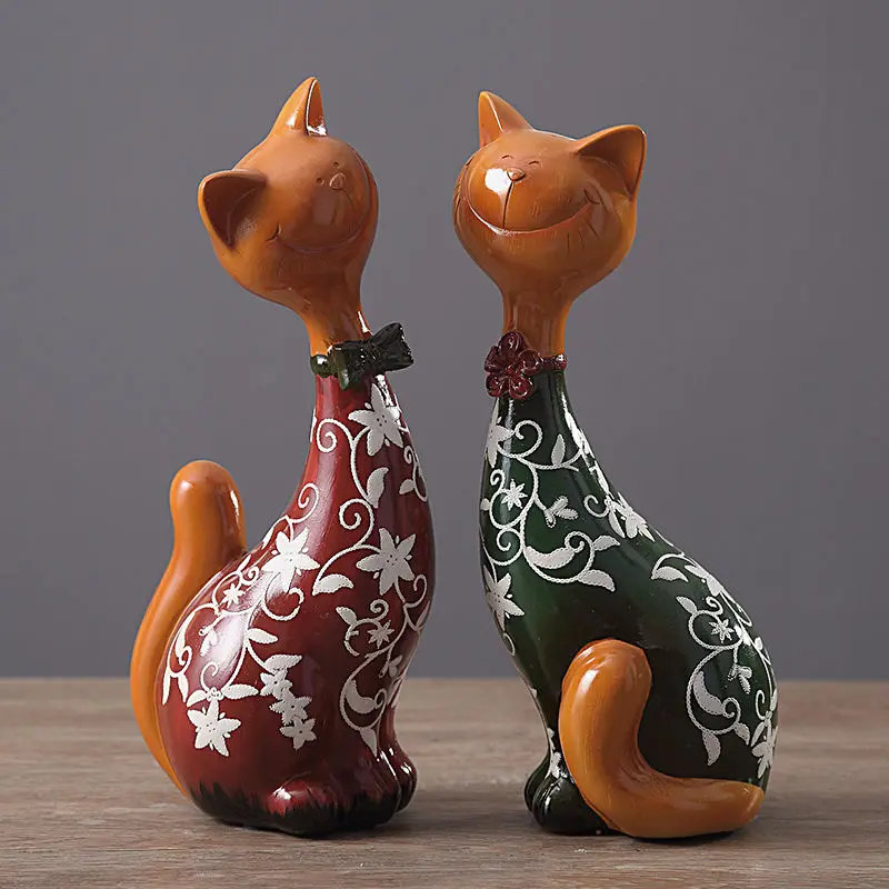 Creative Modern Home Couple Smiley Cat Resin Craft Decoration American Ornament Animal Wedding Gift
Creative Modern Home Couple Smiley Cat Resin Craft Decoration American Ornament Animal Wedding Gift