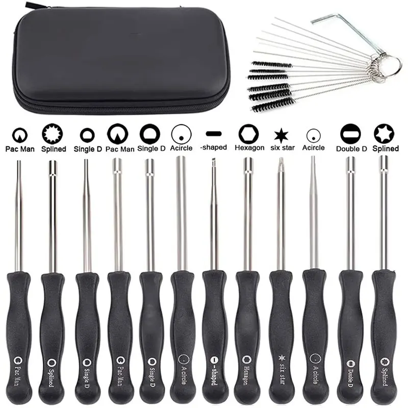 Pack-Of-12 Carburetor Adjustment Tool Carburator Adjusting Kit for 2-Cycle Small Trimmer Weedeater Chainsaw
Pack-Of-12 Carburetor Adjustment Tool Carburator Adjusting Kit for 2-Cycle Small Trimmer Weedeater Chainsaw