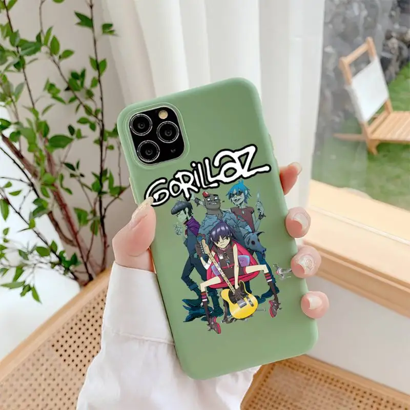 Gorillaz Band New Phone Case Soft Solid Color for iPhone 11 12 13 mini pro XS MAX 8 7 6 6S Plus X XR
Gorillaz Band New Phone Case Soft Solid Color for iPhone 11 12 13 mini pro XS MAX 8 7 6 6S Plus X XR