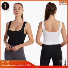 2022 New Ladies Sling Striped Knit spandex Sleeveless Backless Breathable Sports Top Yoga Vest Slim Fit Bottoming Sleeveless Top