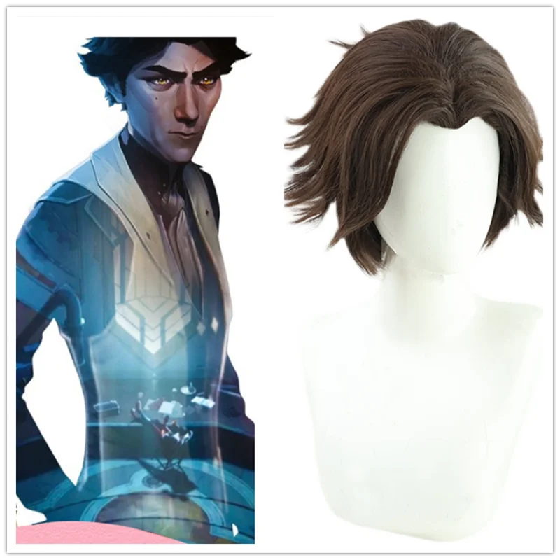 Game LOL Arcane Viktor Cosplay Wig Short Brown Heat Resistant Synthetic Hair Wigs + Free Wig Cap
Game LOL Arcane Viktor Cosplay Wig Short Brown Heat Resistant Synthetic Hair Wigs + Free Wig Cap
