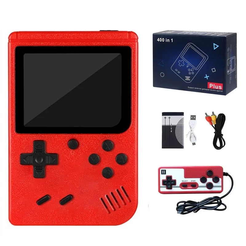 5 Colors Retro Classic Video Game Console Portable Mini Handheld 8-Bit 3.0 Inch LCD Kids Game Player Built-in 400 Games Consola
5 Colors Retro Classic Video Game Console Portable Mini Handheld 8-Bit 3.0 Inch LCD Kids Game Player Built-in 400 Games Consola