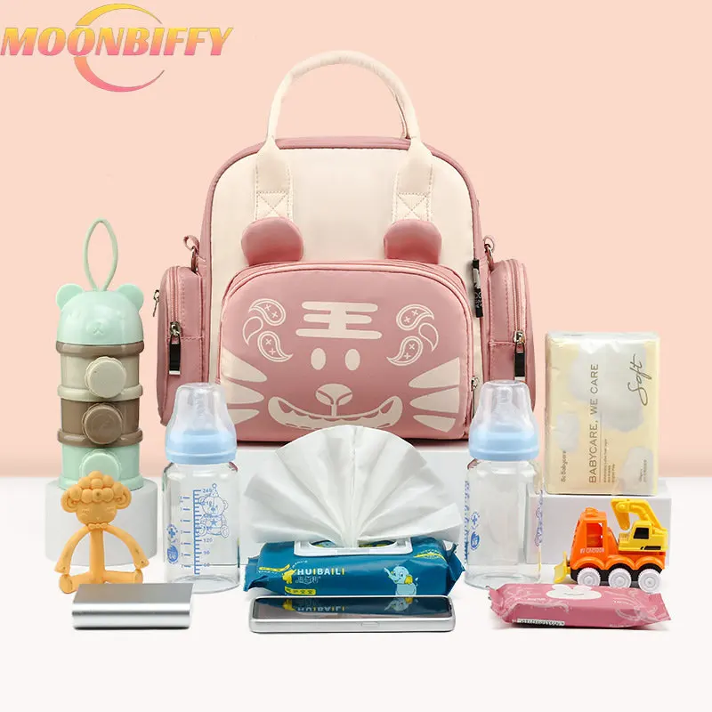 New Fashion Cartoon Mummy Handbag Oxford Cloth Multi-back Go Out Mother and Baby Bag Multi-functional Mummy Bag Backpacks
New Fashion Cartoon Mummy Handbag Oxford Cloth Multi-back Go Out Mother and Baby Bag Multi-functional Mummy Bag Backpacks