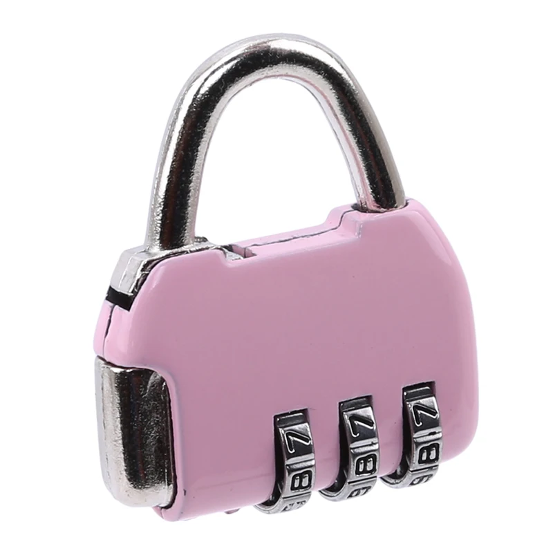 Mini Zinc Alloy Padlock Travel anti-theft Backpack Padlock Small Resettable 3-digit Combination School Bag Password Lock
Mini Zinc Alloy Padlock Travel anti-theft Backpack Padlock Small Resettable 3-digit Combination School Bag Password Lock
