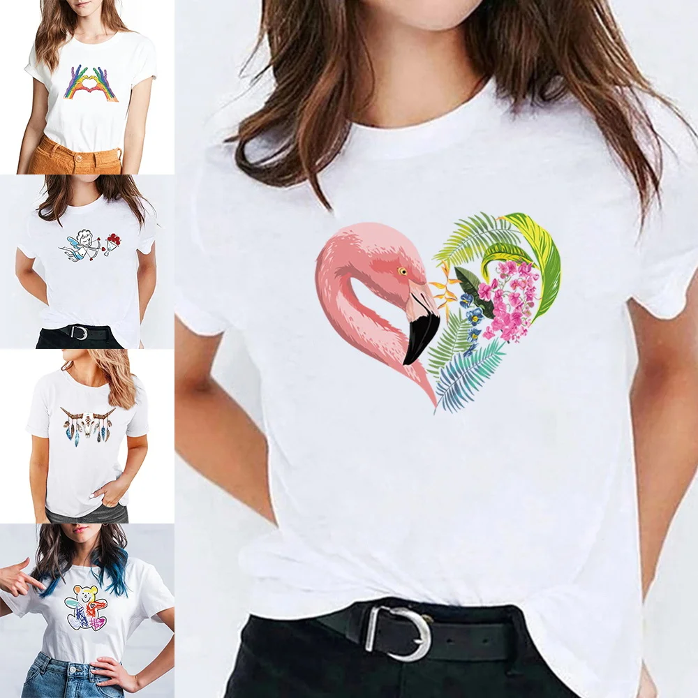 Women White Basic O-neck T Shirts Summer New XXS-5XL Slim fit Tee Female Ladies Fashion Top Clothe Color Series Print Tshirt
Women White Basic O-neck T Shirts Summer New XXS-5XL Slim fit Tee Female Ladies Fashion Top Clothe Color Series Print Tshirt