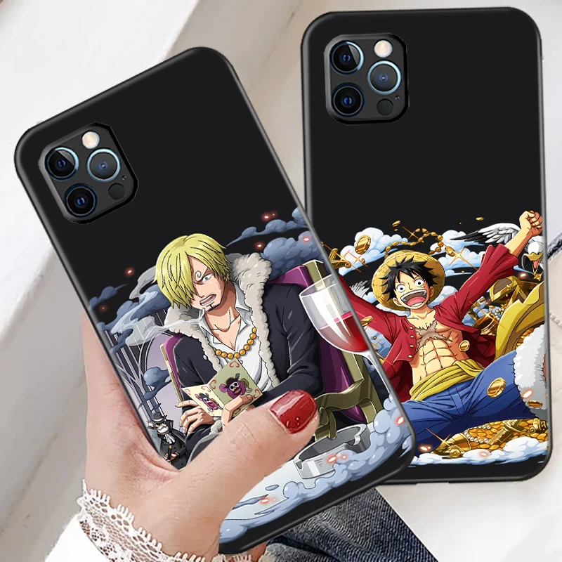 ONE PIECE Anime Phone Case For Funda iPhone 11 12 13 Pro Max 12 Mini X XR XS Max 6 6s 7 8 Plus Silicone Cover Back
ONE PIECE Anime Phone Case For Funda iPhone 11 12 13 Pro Max 12 Mini X XR XS Max 6 6s 7 8 Plus Silicone Cover Back