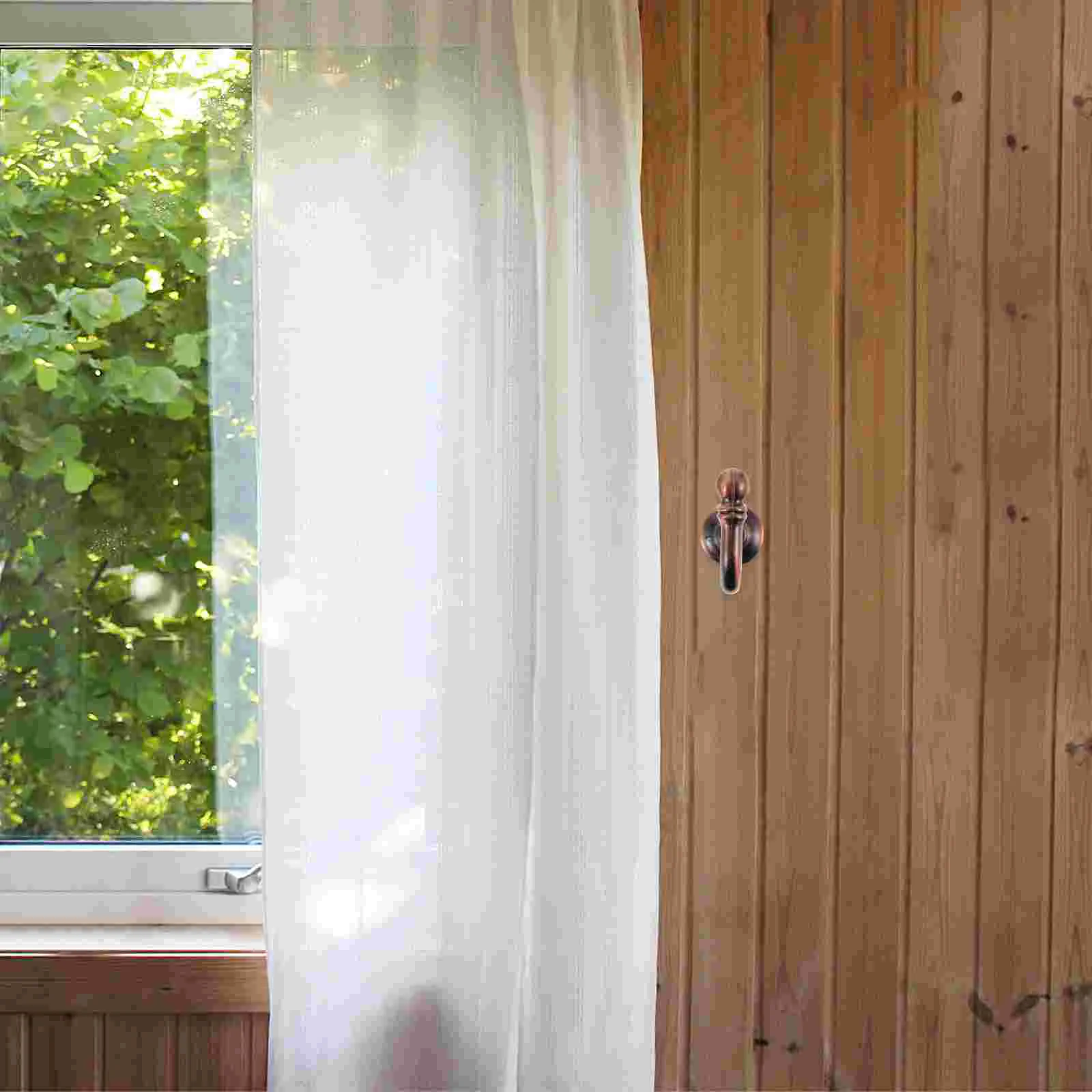 4Pcs Drapery Hook Curtain Tieback Hook Wall Mount Curtain Hook Heavy Duty Curtain Hold Back Hooks Curtain Tie Backs 
4Pcs Drapery Hook Curtain Tieback Hook Wall Mount Curtain Hook Heavy Duty Curtain Hold Back Hooks Curtain Tie Backs