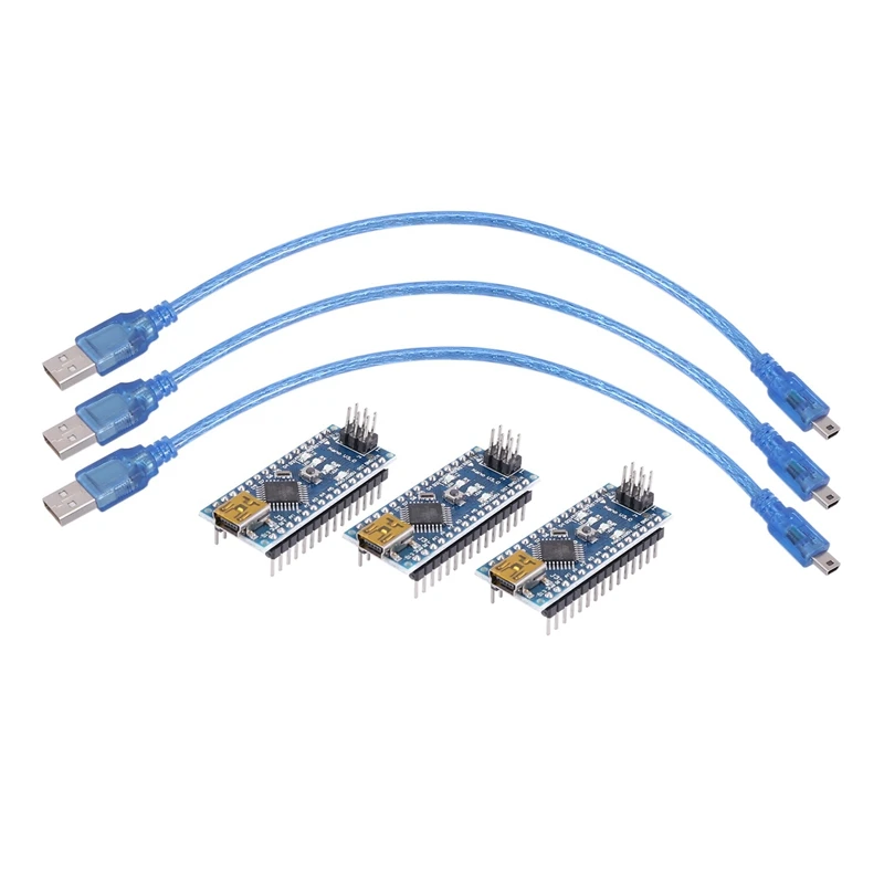 Плата Nano V3.0 Mini USB FT232RL Atmega328, микроконтроллер 16 МГц Atmega328p, совместим с Nano V3
Плата Nano V3.0 Mini USB FT232RL Atmega328, микроконтроллер 16 МГц Atmega328p, совместим с Nano V3