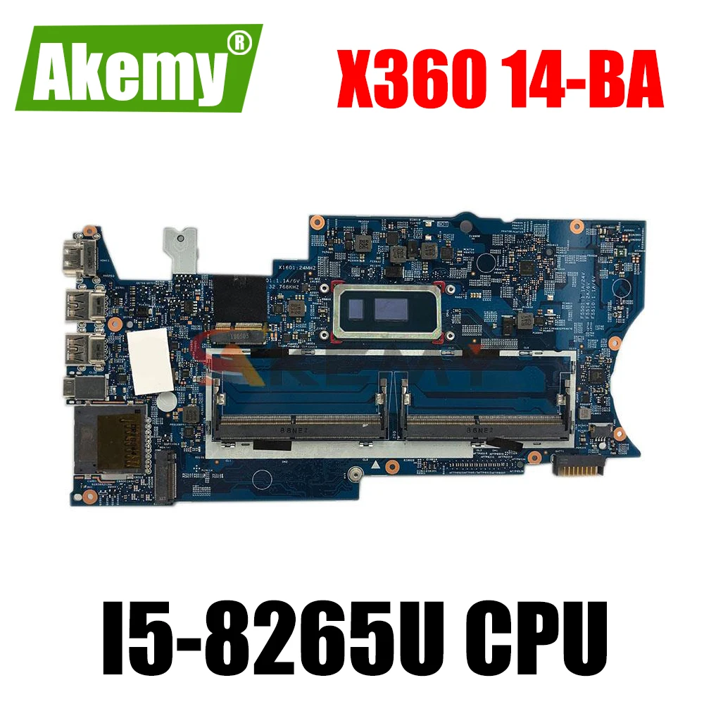 L39180-601 L41253-601 For HP X360 14M 14-BA253CL 14-BA laptop motherboard 18755-1 448.0C212.0011 With I5-8265U 100% tested
L39180-601 L41253-601 For HP X360 14M 14-BA253CL 14-BA laptop motherboard 18755-1 448.0C212.0011 With I5-8265U 100% tested