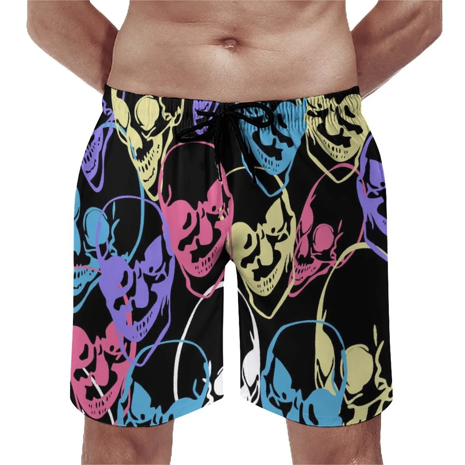Colorful Skulls Board Shorts Abstract Skull Print Funny Board Short Pants Male Design Large Size Swimming Trunks Birthday Gift
Colorful Skulls Board Shorts Abstract Skull Print Funny Board Short Pants Male Design Large Size Swimming Trunks Birthday Gift