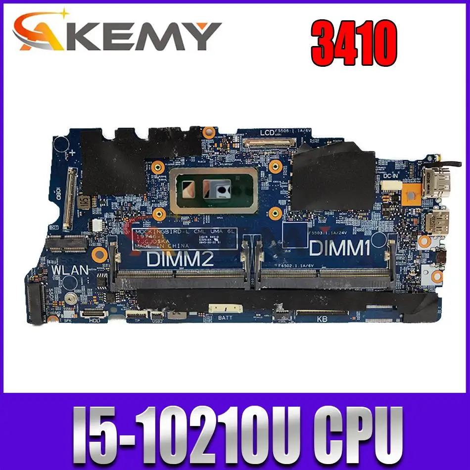 Материнская плата для Dell PD7RH Latitude 3410 I5-10210u системная плата 0PD7RH CN-0PD7RH
Материнская плата для Dell PD7RH Latitude 3410 I5-10210u системная плата 0PD7RH CN-0PD7RH