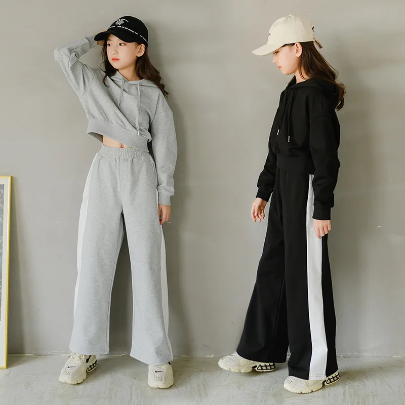 Girls Tracksuit Clothing Set Spring Autumn Children Hoodie Trousers Sport Suit Clothes Teenages Outfit for 2-12Y ropa niña
Girls Tracksuit Clothing Set Spring Autumn Children Hoodie Trousers Sport Suit Clothes Teenages Outfit for 2-12Y ropa niña