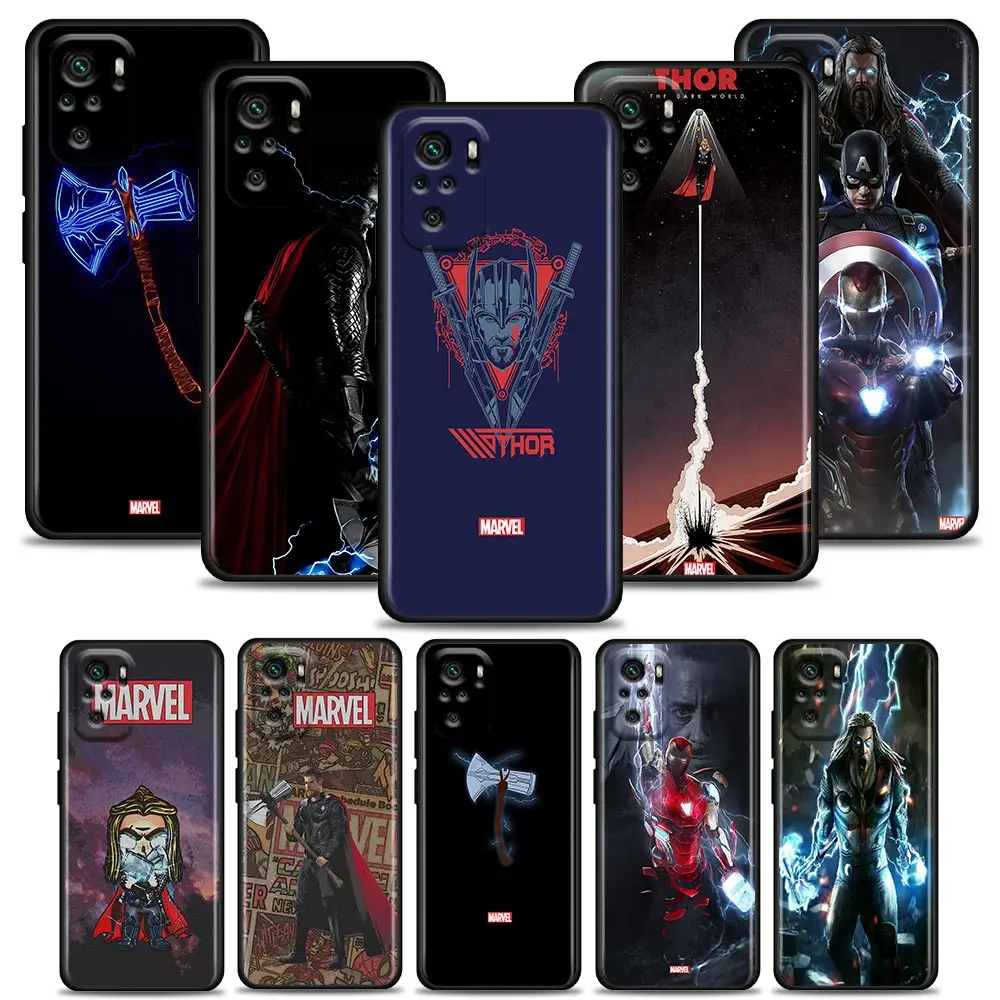 MARVEL Phone Case for Redmi 10 9 9A 9C 9i K20 K30 K40 Plus Note 10 11 Pro Case Soft Silicone Cover Marvel Thor Avengers Hero
MARVEL Phone Case for Redmi 10 9 9A 9C 9i K20 K30 K40 Plus Note 10 11 Pro Case Soft Silicone Cover Marvel Thor Avengers Hero