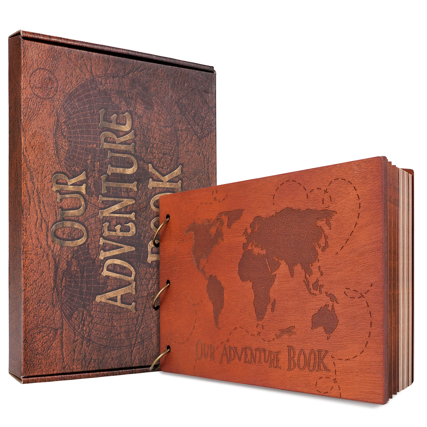 Handmade DIY Photo Album 60 Page Scrapbook Adventure Book Travel Retro Anniversary Wedding Guest Book Memory Mother's Day Gift
Handmade DIY Photo Album 60 Page Scrapbook Adventure Book Travel Retro Anniversary Wedding Guest Book Memory Mother's Day Gift