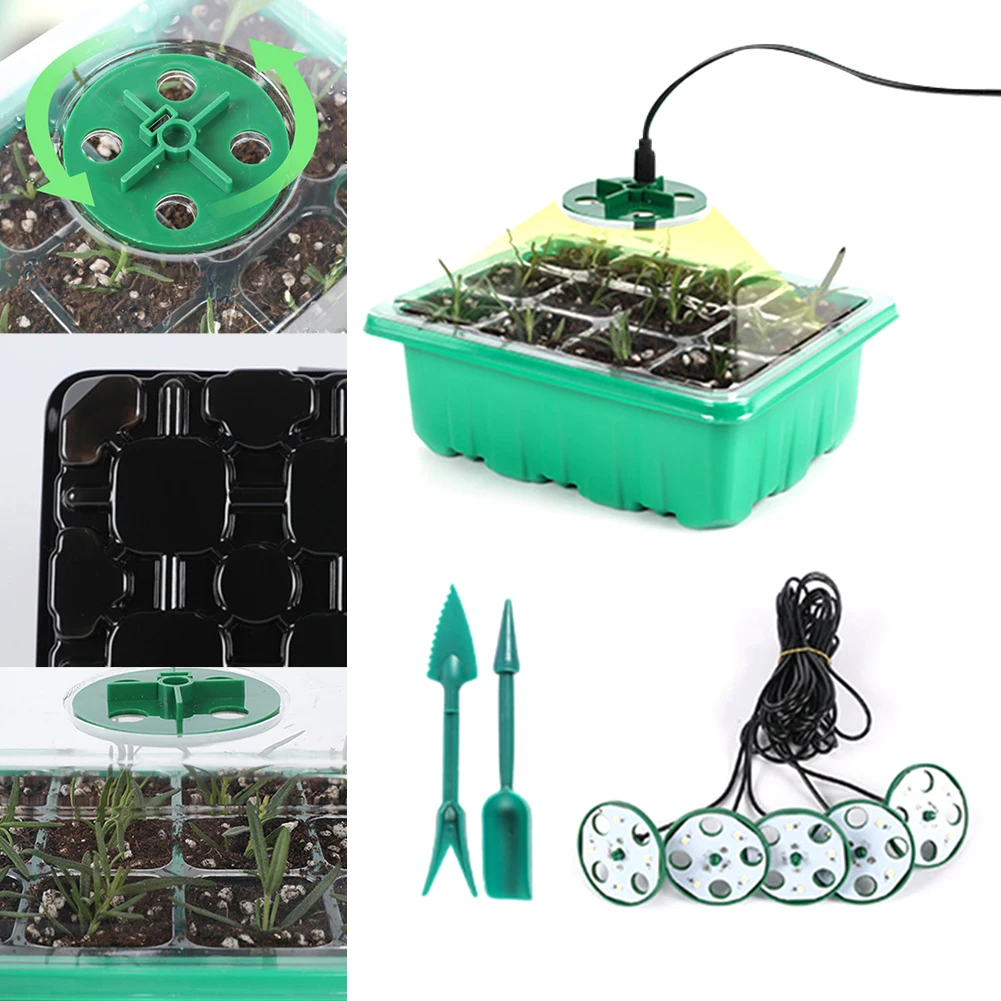 Seed Starter Trays With Grow Light 5 Trays 60 Cells Seed Starter Kit Adjustable Humidity Seed Starting Trays Plant Starter Kit
Seed Starter Trays With Grow Light 5 Trays 60 Cells Seed Starter Kit Adjustable Humidity Seed Starting Trays Plant Starter Kit