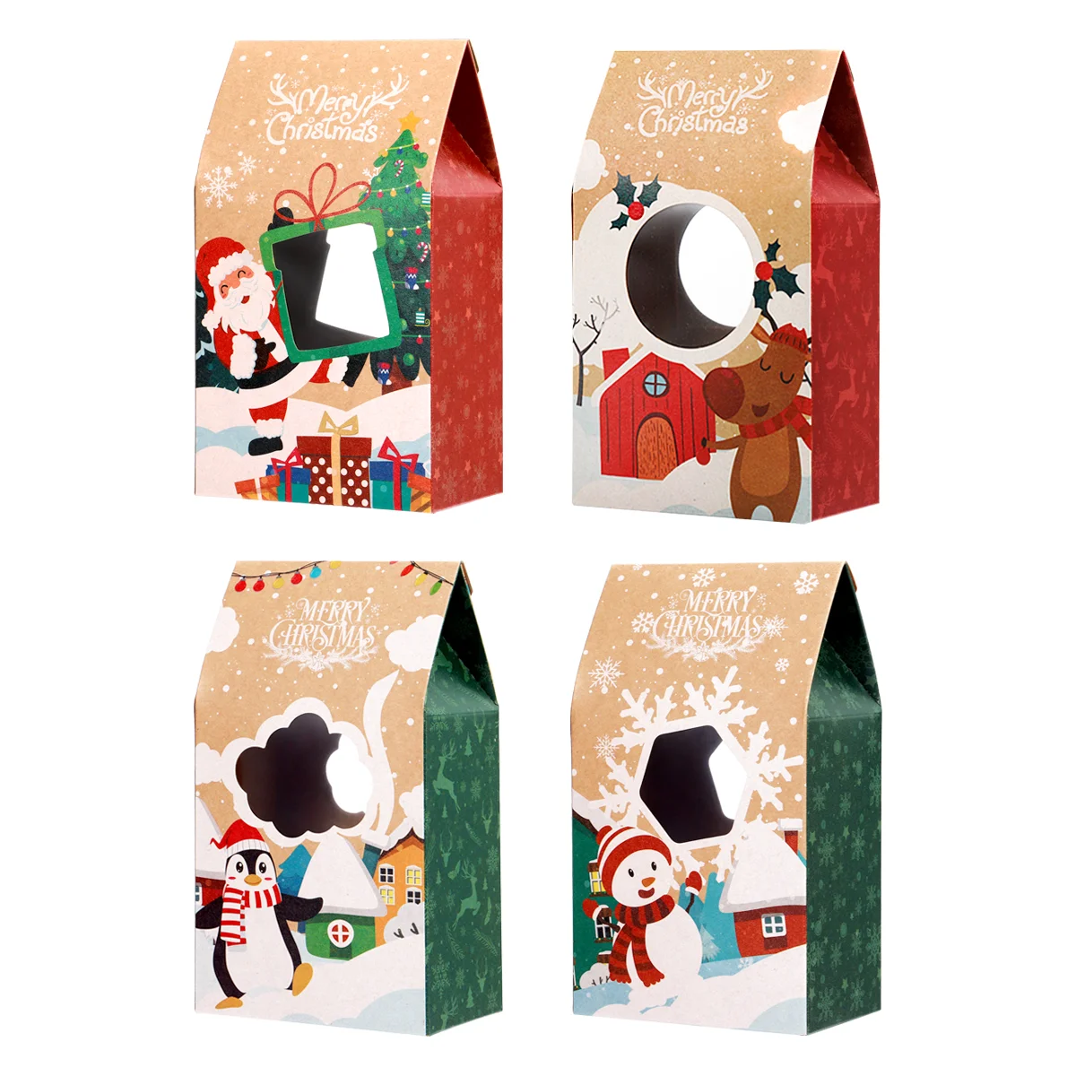 Christmas Boxes Candy Bag Treat Gift Cookie Box Goodie Goodies Bags Givingpaper Kraft Holders Fillers
Christmas Boxes Candy Bag Treat Gift Cookie Box Goodie Goodies Bags Givingpaper Kraft Holders Fillers