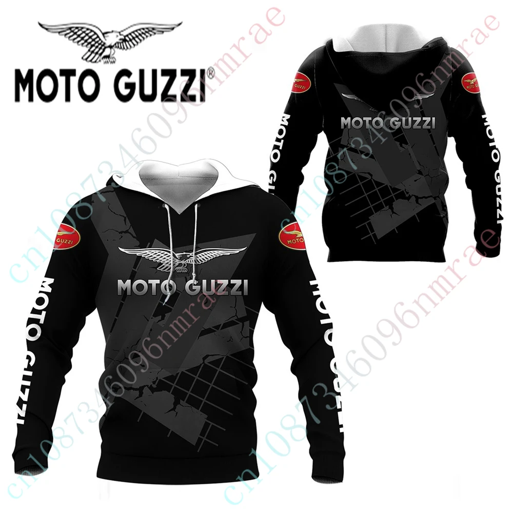 Толстовки на молнии Moto Guzzi пуловер в стиле Харадзюку одежда унисекс Повседневная