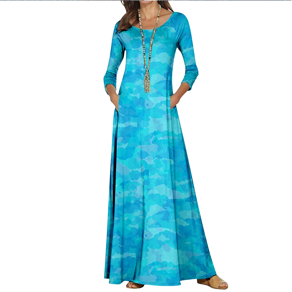 Oversized Spring Women's O-neck Long Dress Casual Loose Long-sleeved New Printing Women's Tunic Jacket Women's Robe
Oversized Spring Women's O-neck Long Dress Casual Loose Long-sleeved New Printing Women's Tunic Jacket Women's Robe