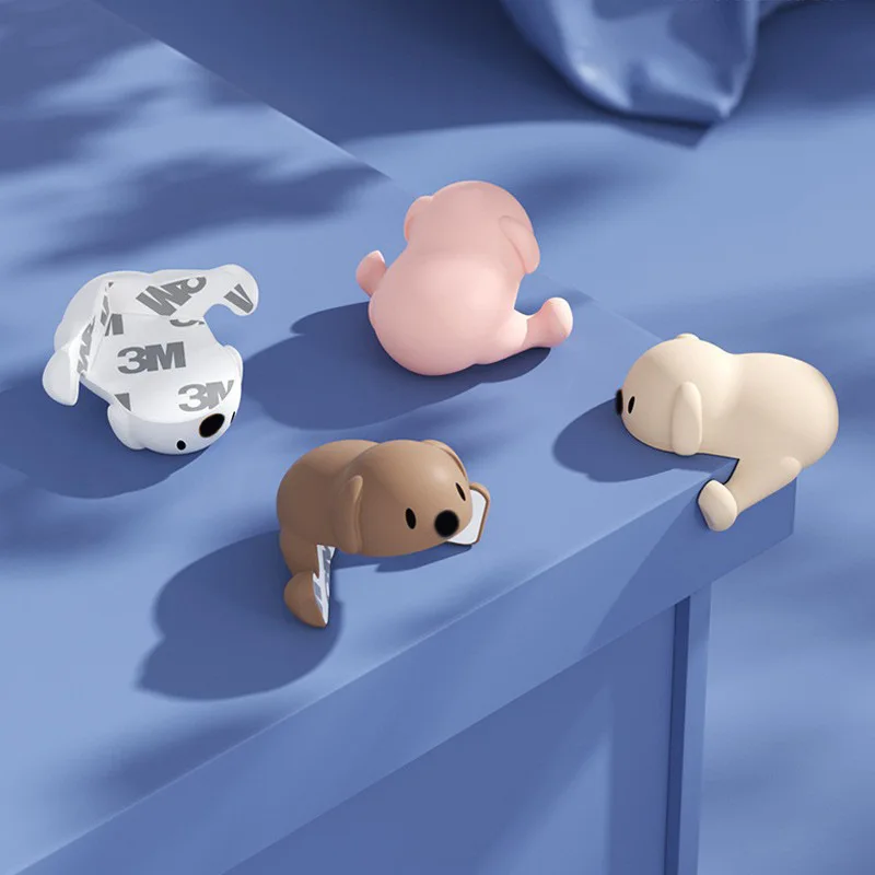 4Pcs Animal Models Puppy Silicone Corner Protector Table Corner Bumper Child Bumper Corner Baby Safety Protection Supplies
4Pcs Animal Models Puppy Silicone Corner Protector Table Corner Bumper Child Bumper Corner Baby Safety Protection Supplies