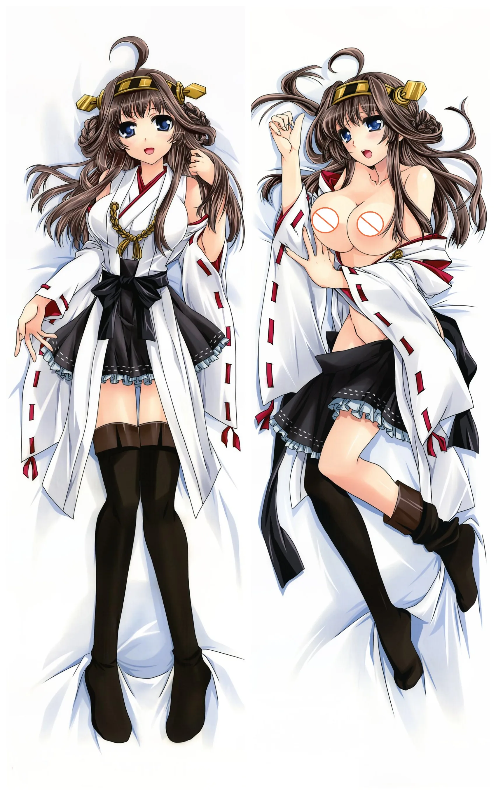 Dakimakura Anime Pillow Case Kongou (Kancolle) Double-sided Print Life-size Body Pillow Cover
Dakimakura Anime Pillow Case Kongou (Kancolle) Double-sided Print Life-size Body Pillow Cover
