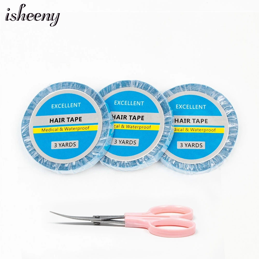 5 rolls Blue Tape 0.8cm Strong Adhesive Double Side Tape Replacement System For Tape in Human Hair Extension Lace Wigs Toupee
5 rolls Blue Tape 0.8cm Strong Adhesive Double Side Tape Replacement System For Tape in Human Hair Extension Lace Wigs Toupee