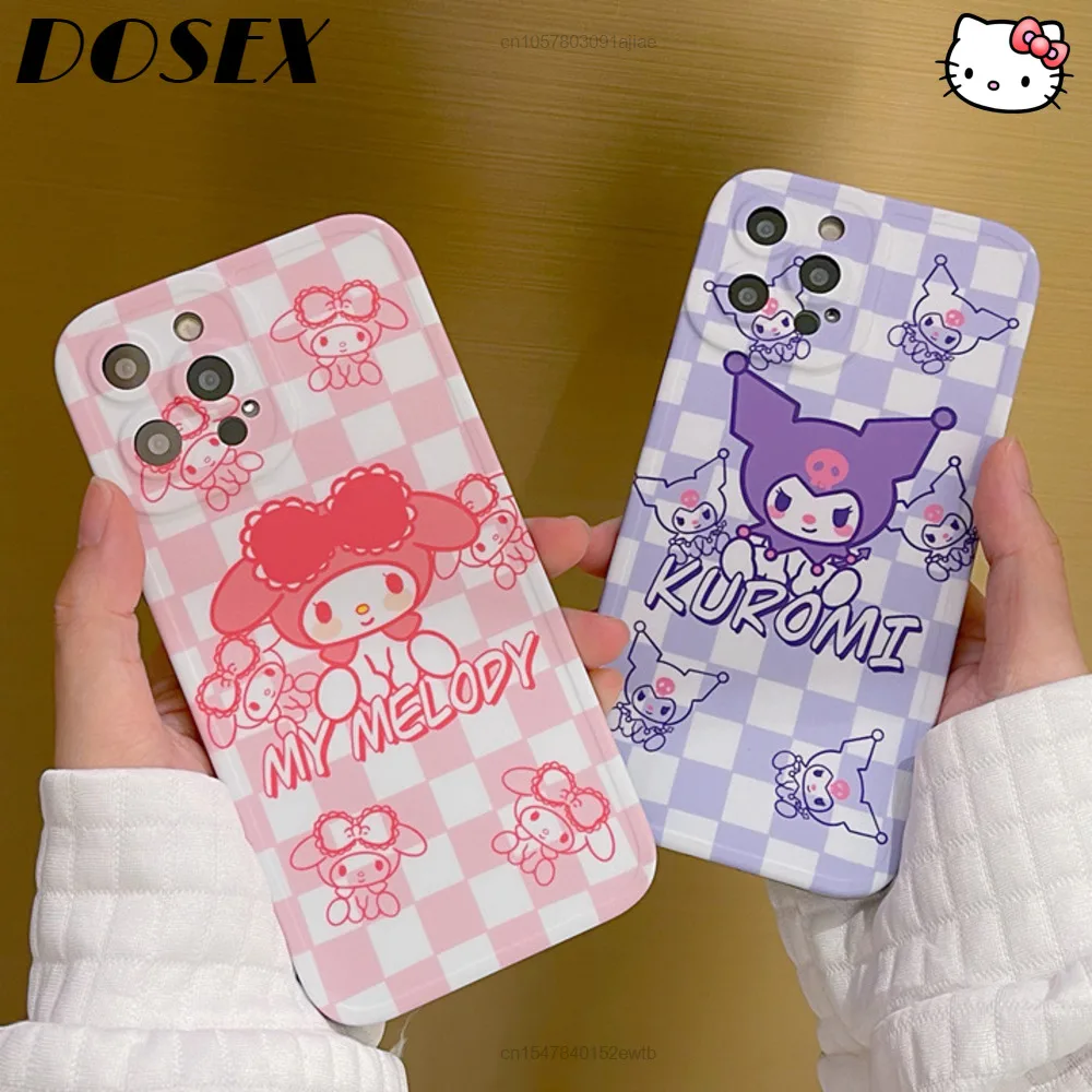 Чехол для телефона Sanrio Kuromi My Melody для iPhone 13 12 11 Pro Max, чехол для XS X XR 7 8 Plus, женский роскошный чехол в эстетике Y2k
Чехол для телефона Sanrio Kuromi My Melody для iPhone 13 12 11 Pro Max, чехол для XS X XR 7 8 Plus, женский роскошный чехол в эстетике Y2k