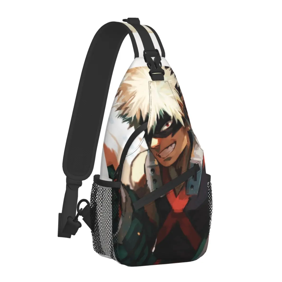 Bakugou Katsuki Smirk Shoulder Bags My Hero Academia Modern Chest Bag Male Trekking Workout Sling Bag Phone Print Small Bags
Bakugou Katsuki Smirk Shoulder Bags My Hero Academia Modern Chest Bag Male Trekking Workout Sling Bag Phone Print Small Bags