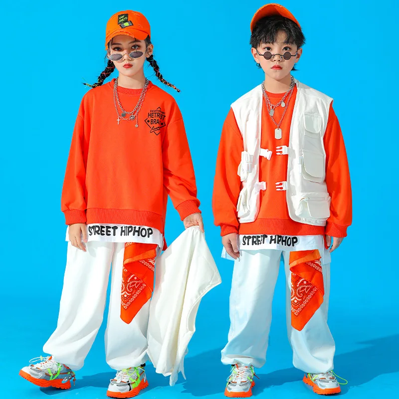 Костюм детский для танцев в стиле хип-хоп, свободные брюки с длинным рукавом, костюм для джазовых танцев, уличная танцевальная одежда для девочек, сценические наряды
Костюм детский для танцев в стиле хип-хоп, свободные брюки с длинным рукавом, костюм для джазовых танцев, уличная танцевальная одежда для девочек, сценические наряды